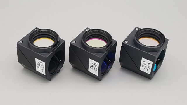 Standard Fluorescence Filter Cube Set for Microscope